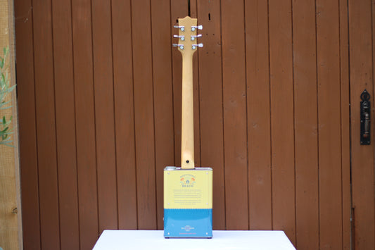 Bohemian BG25SW Oil Can Electric Guitar with P90 in Surf Wax