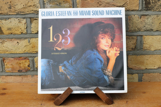 Gloria Estefan and Miami Sound Machine - 1-2-3 (1988, 12" Vinyl Single)