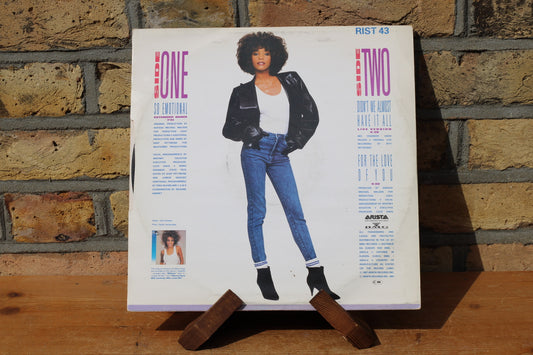 Whitney Houston - So Emotional (1987, 12" Vinyl Single)