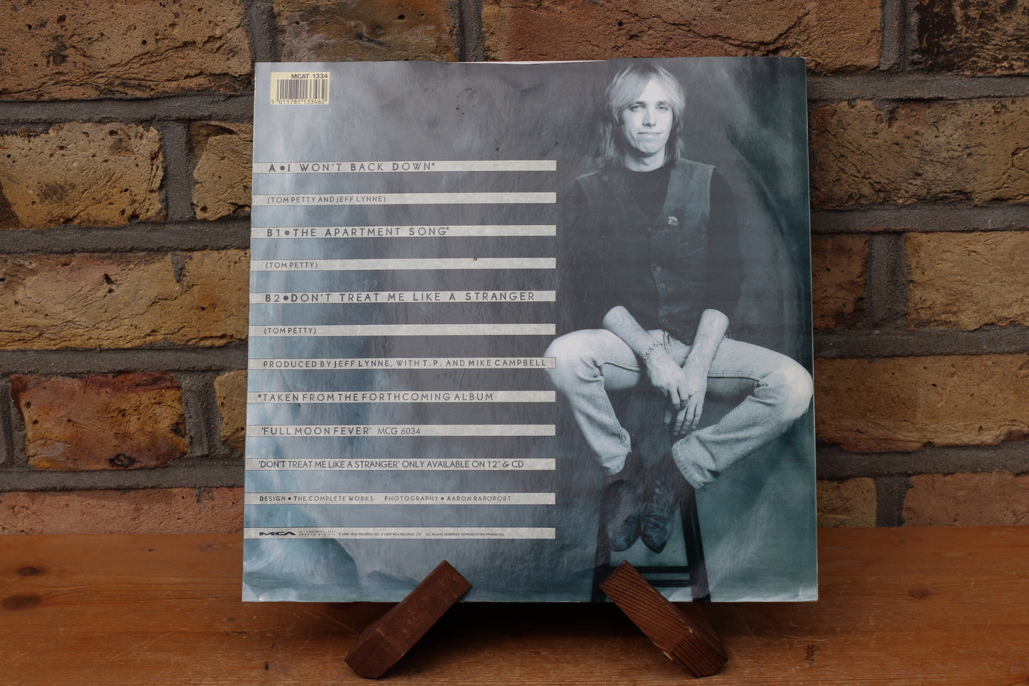 Tom Petty - I Won't Back Down (1989, 12" Vinyl Single)