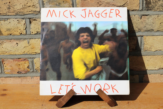 Mick Jagger - Let's Work (1987, 12" Vinyl Single)
