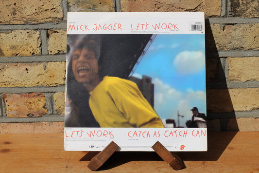 Mick Jagger - Let's Work (1987, 12" Vinyl Single)