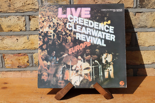 Creedence Clearwater Revival - Live In Europe (Single LP Edition, 1973/Variant Pressing)