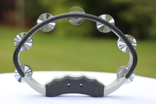 Gon Bops Silver Tambourine