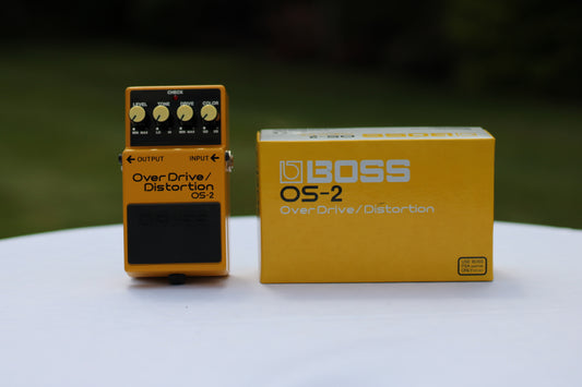 BOSS OS-2 Overdrive / Distortion Guitar Pedal