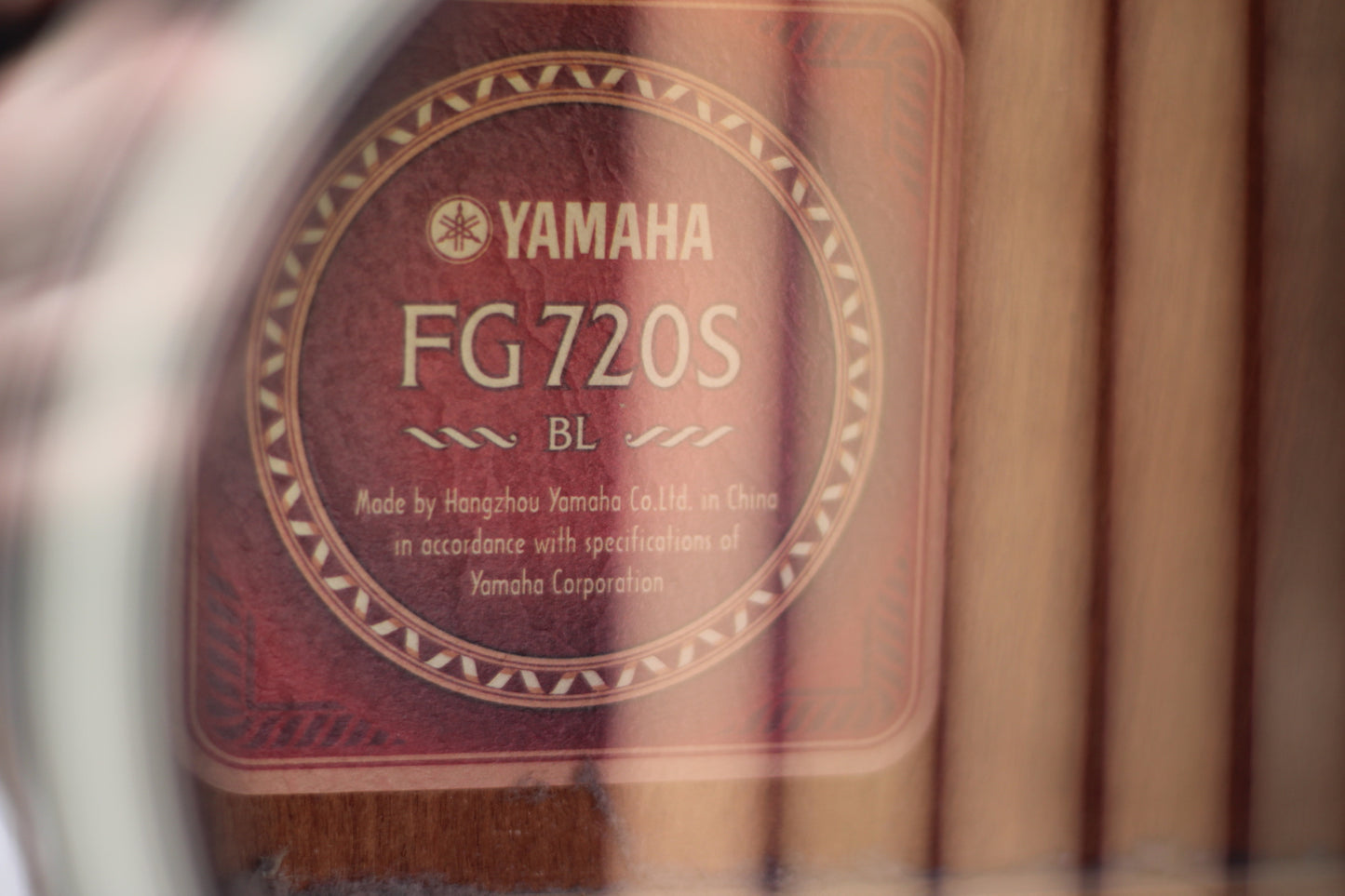 Yamaha FG720S Solid Top Acoustic Guitar