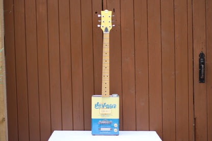 Bohemian BG25SW Oil Can Electric Guitar with P90 in Surf Wax