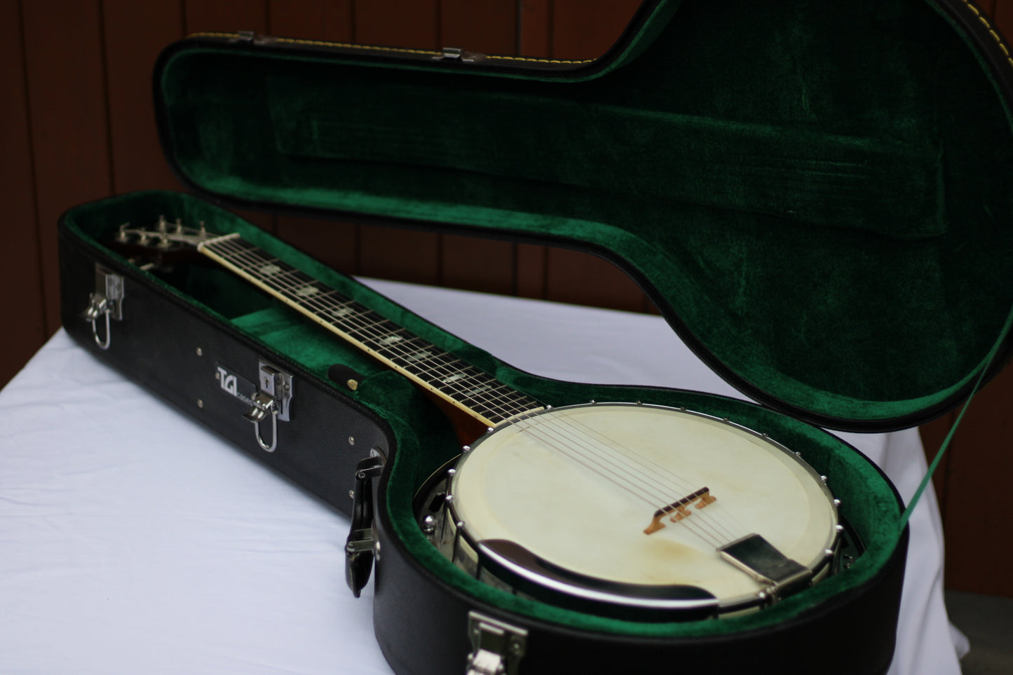 Emperador 6 String Electro-Acoustic Vintage Banjo