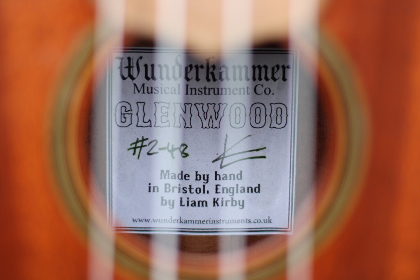 Wunderkammer Hand Crafted Acoustic Concert Ukulele